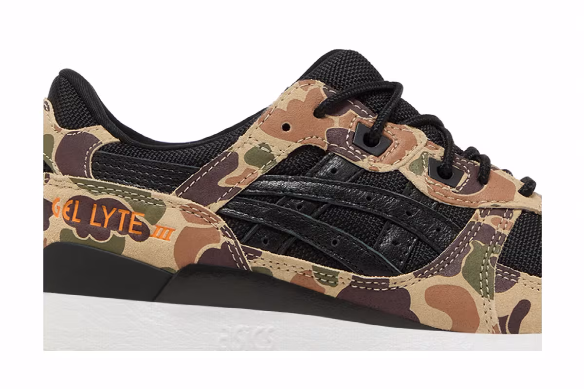 Atmos x ASICS Gel Lyte III Duck Camo, view 3