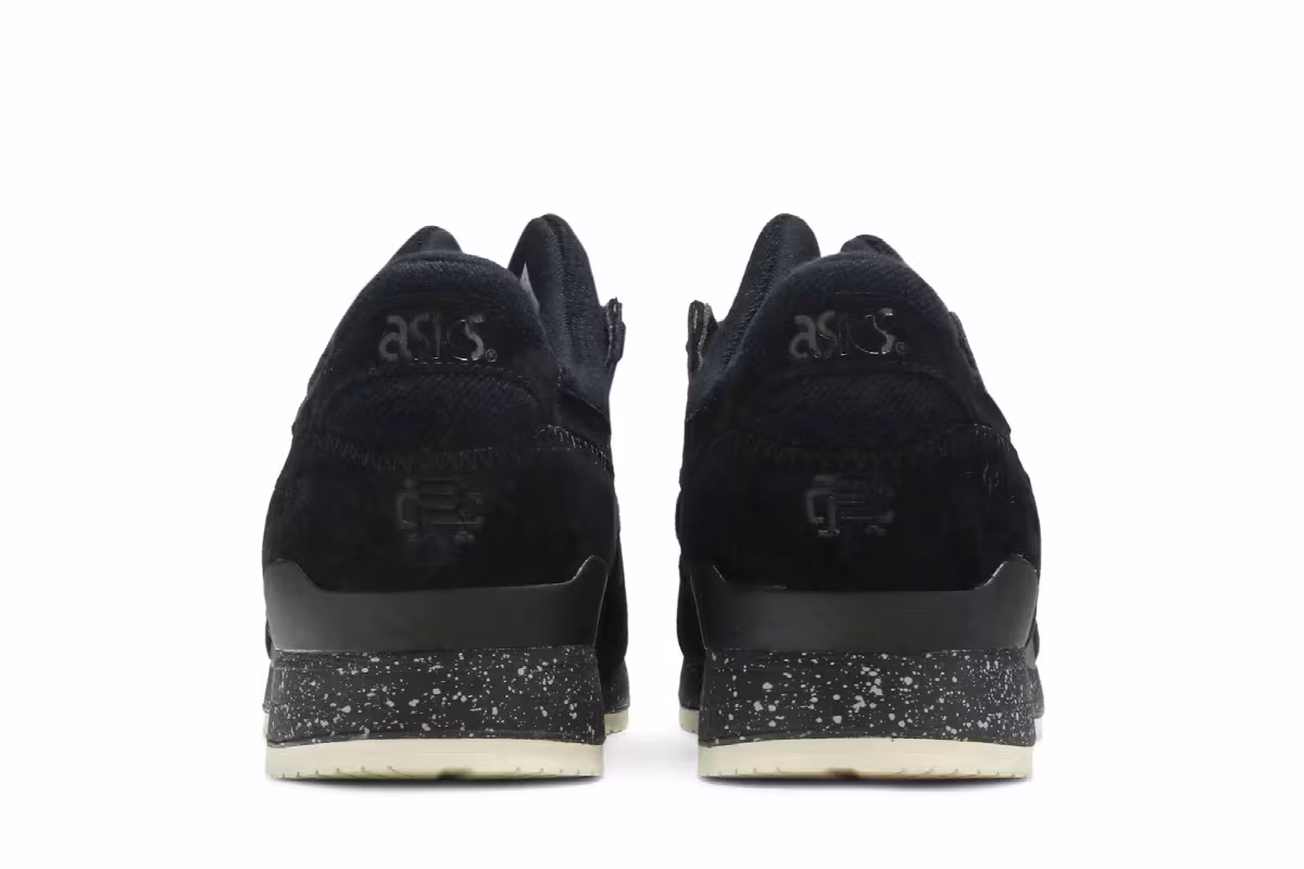 Reigning Champ x ASICS Gel Lyte 3 Black, view 7