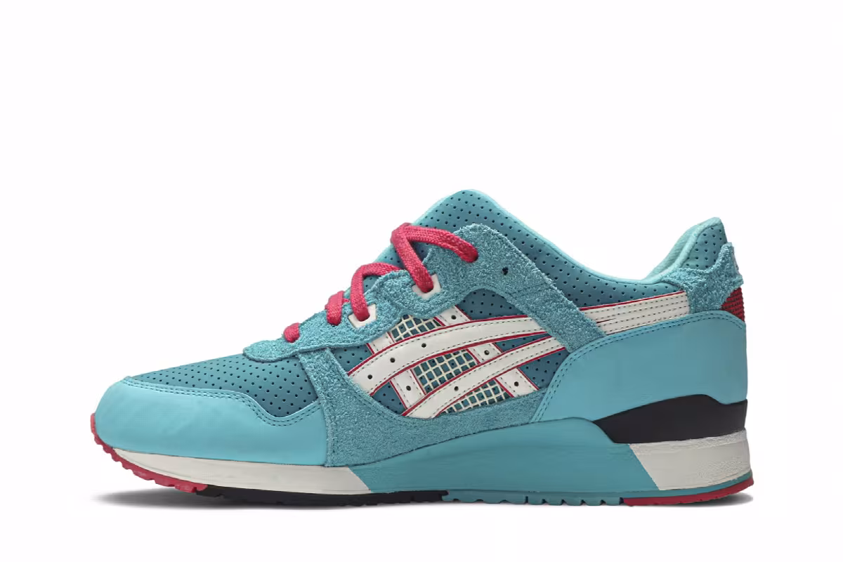 Bait x ASICS Gel Lyte 3 Teal Dragon, view 4