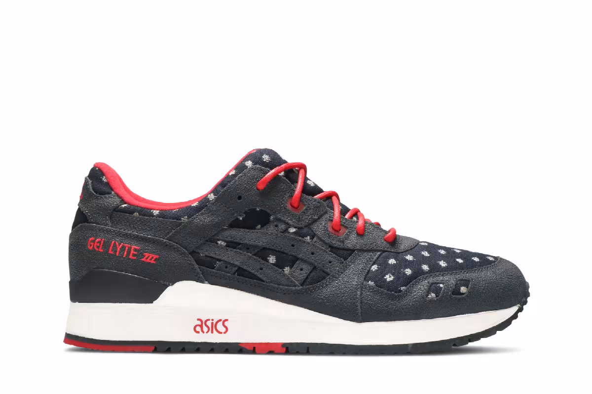 Bait x ASICS Gel-Lyte 3 Nippon Blues, view 2