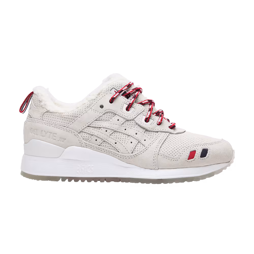 Kith x Moncler x ASICS Gel Lyte 3 Cream