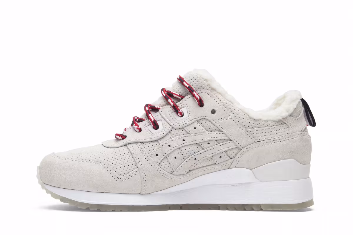 Kith x Moncler x ASICS Gel Lyte 3 Cream, view 4