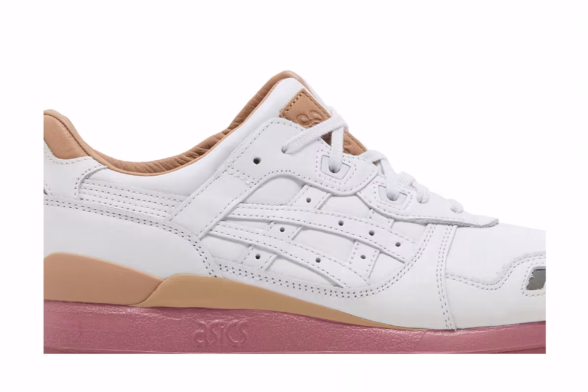 Packer Shoes x J.Crew x ASICS Gel Lyte 3 1907 Collection White, view 3