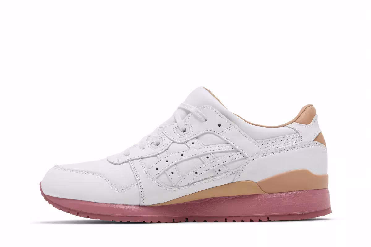 Packer Shoes x J.Crew x ASICS Gel Lyte 3 1907 Collection White, view 4