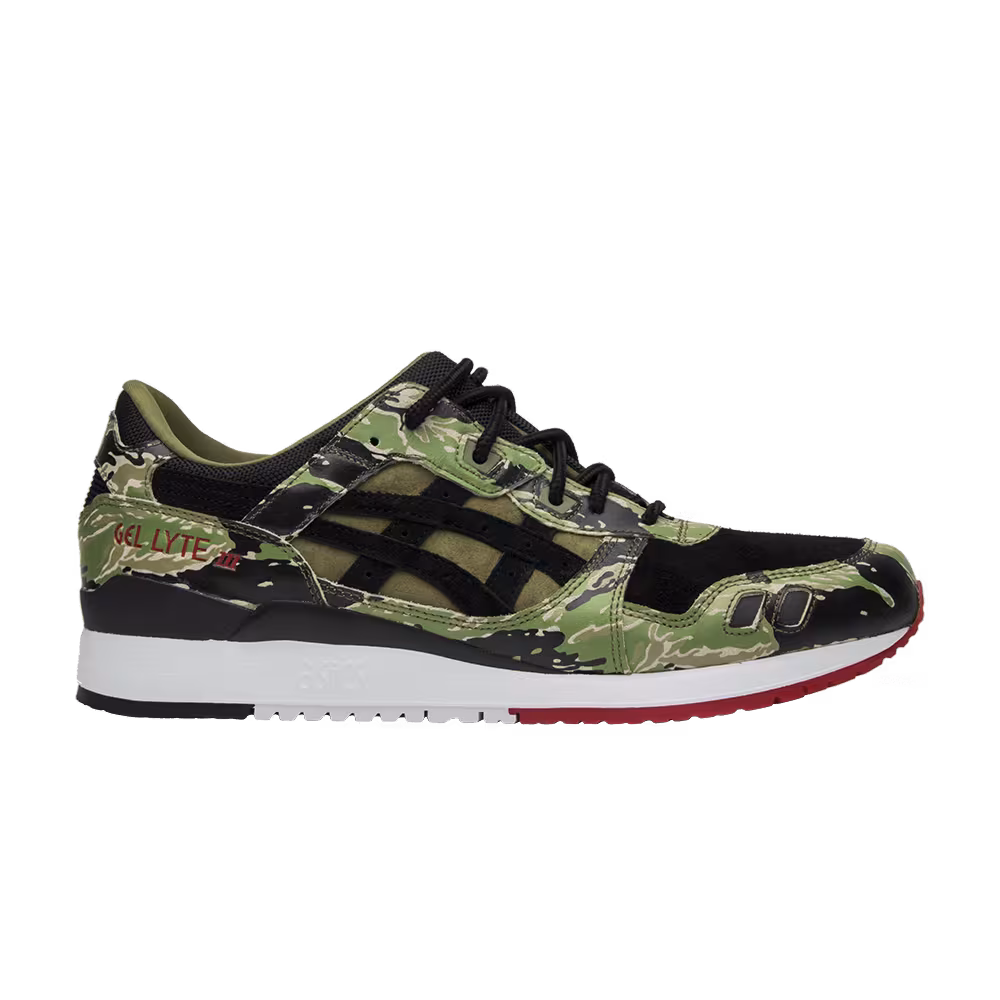 Atmos x ASICS Gel Lyte 3 Green Tiger Camo