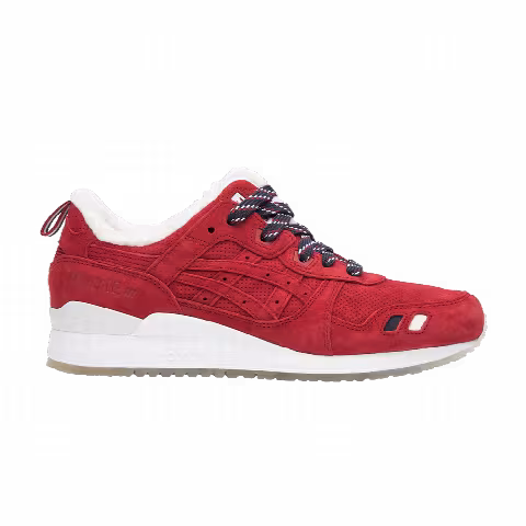 Kith x Moncler x ASICS Gel Lyte 3 'Red'