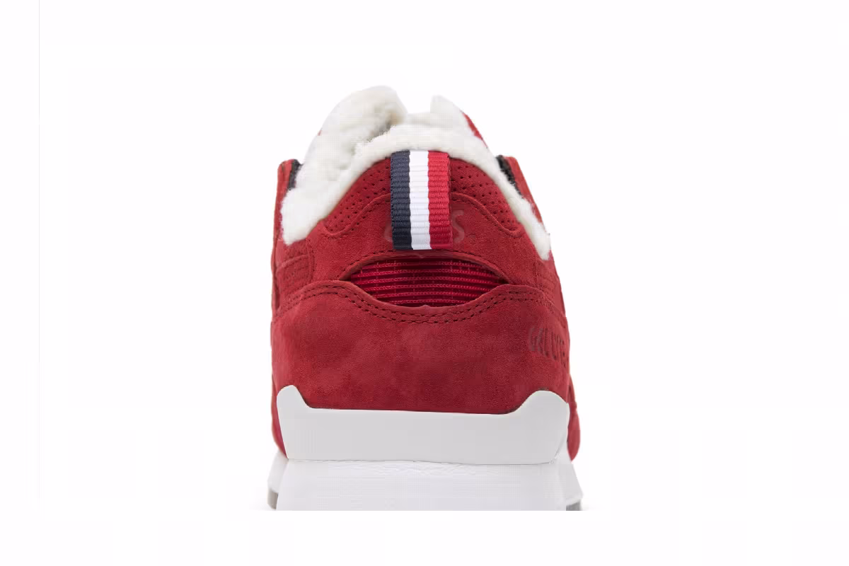 Kith x Moncler x ASICS Gel Lyte 3 Red, view 8