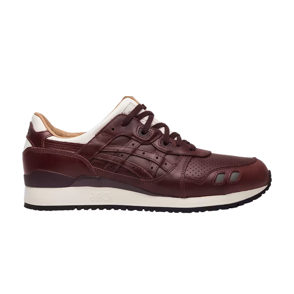 Packer Shoes x J.Crew x ASICS Gel Lyte 3 1907 Collection Oxblood