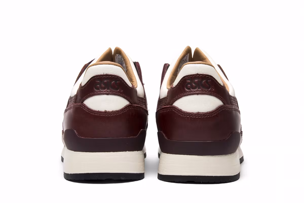 Packer Shoes x J.Crew x ASICS Gel Lyte 3 1907 Collection Oxblood, view 7