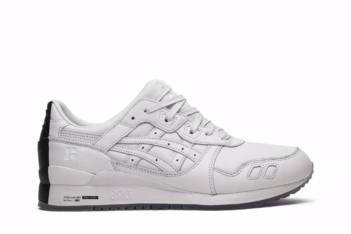 Beijing FOSS Gallery x ASICS Gel Lyte 3 White, view 2