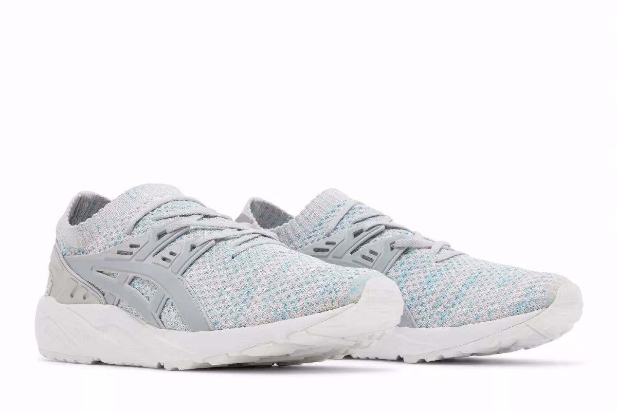 Asics Gel Kayano Trainer Knit Glacier Grey, view 9