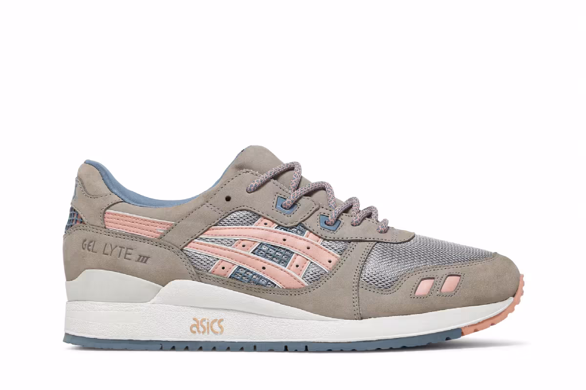 Ronnie Fieg x ASICS Gel Lyte 3 Flamingo, view 2