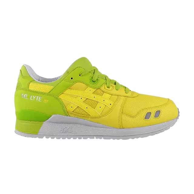 Slam Jam x ASICS Gel Lyte 3 Yellow Lime