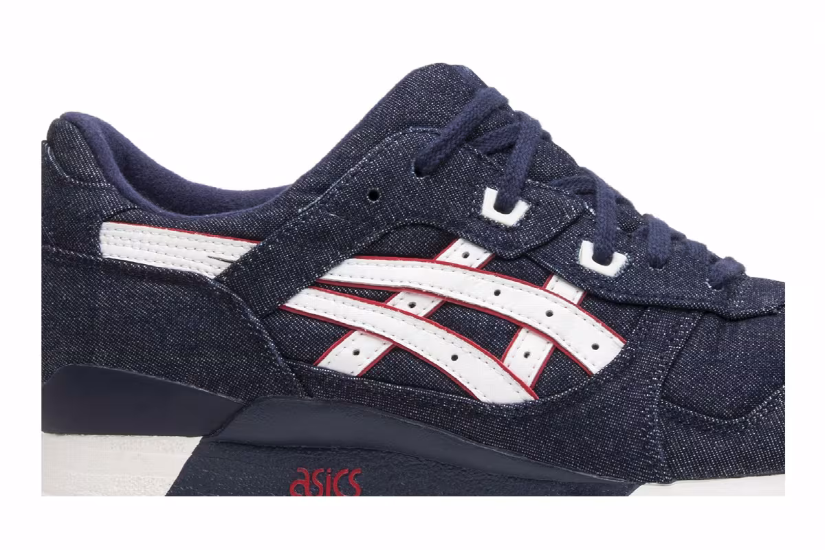 Ronnie Fieg x ASICS Gel Lyte 3 Selvedge Denim, view 3