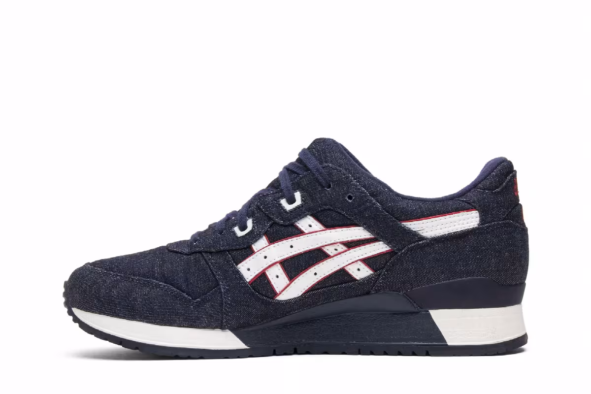 Ronnie Fieg x ASICS Gel Lyte 3 Selvedge Denim, view 4