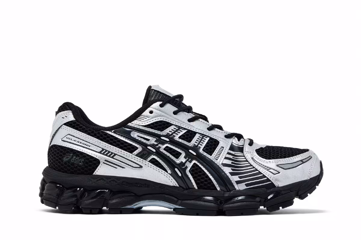 ASICS Gel Kayano 12.1 Silver Black, view 2