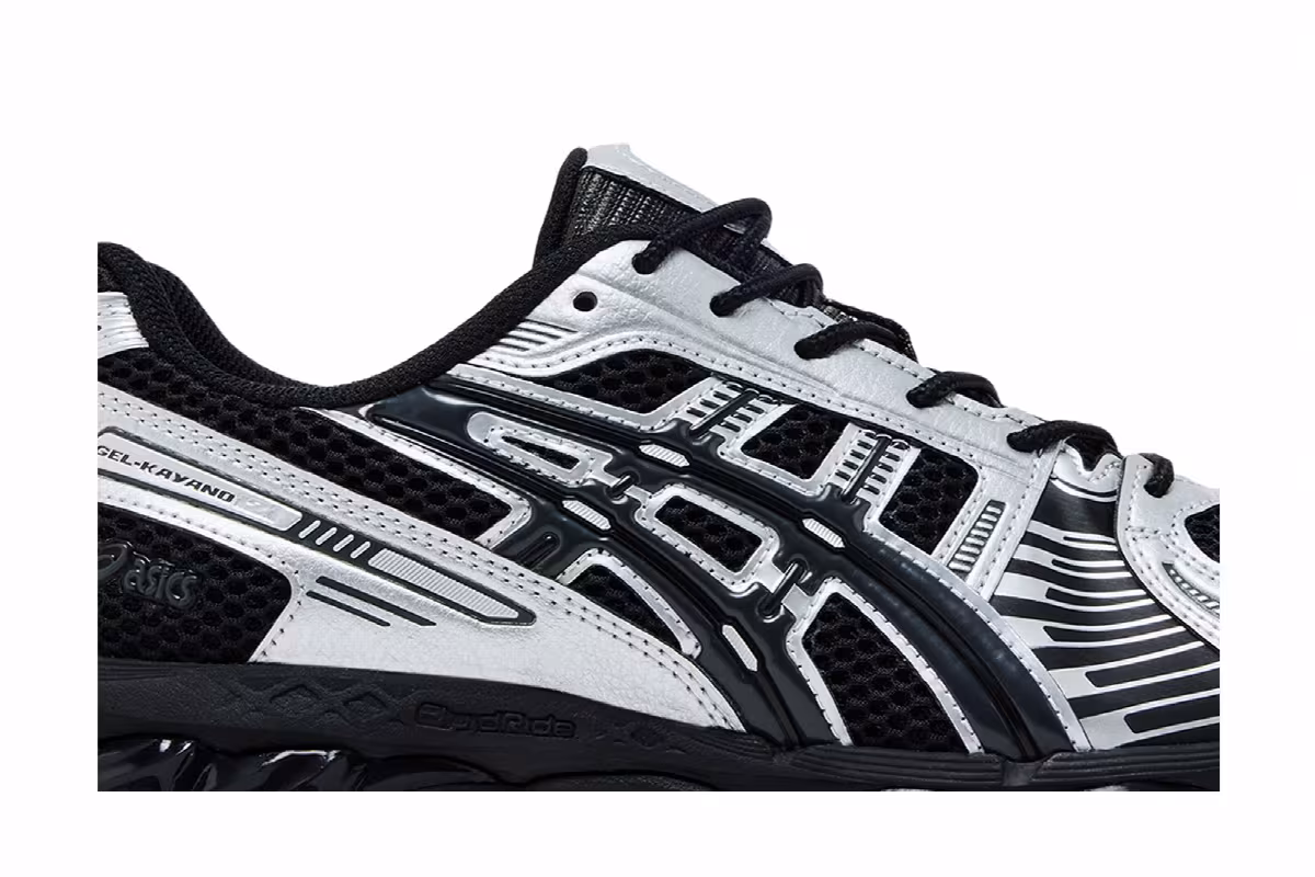 ASICS Gel Kayano 12.1 Silver Black, view 3