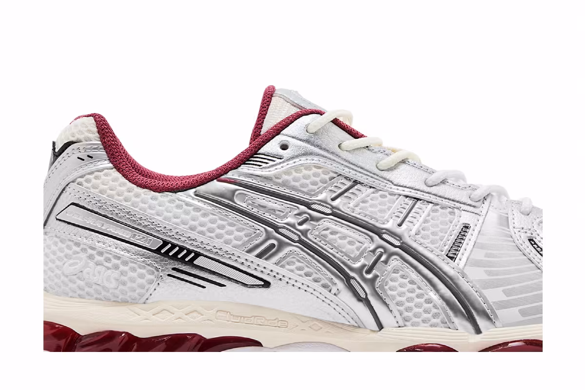 ASICS Gel Kayano 12.1 Silver Red, view 3