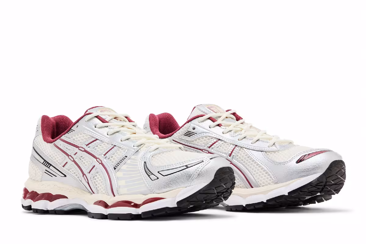 ASICS Gel Kayano 12.1 Silver Red, view 9