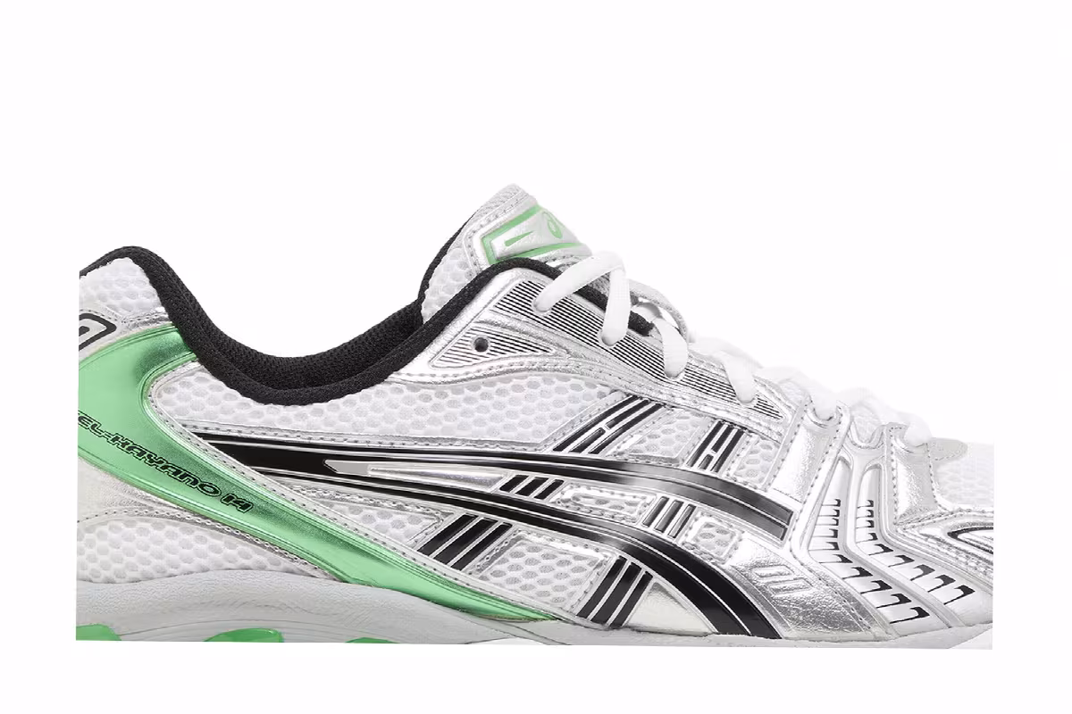 ASICS Gel Kayano 14 White Malachite Green, view 3