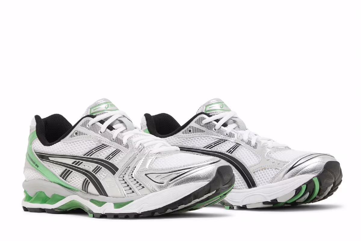 ASICS Gel Kayano 14 White Malachite Green, view 9