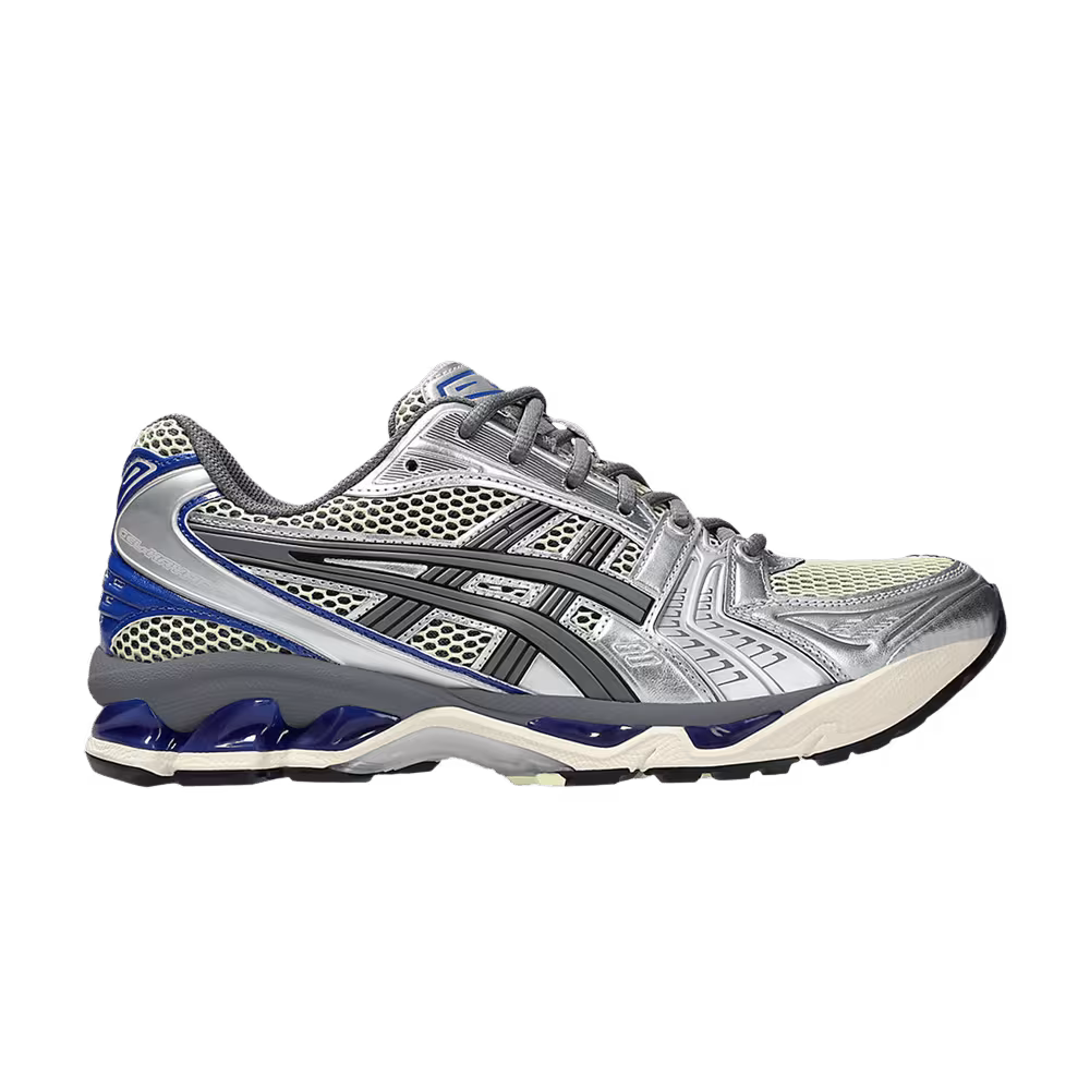 ASICS Gel Kayano 14 Soft Yellow Silver Blue