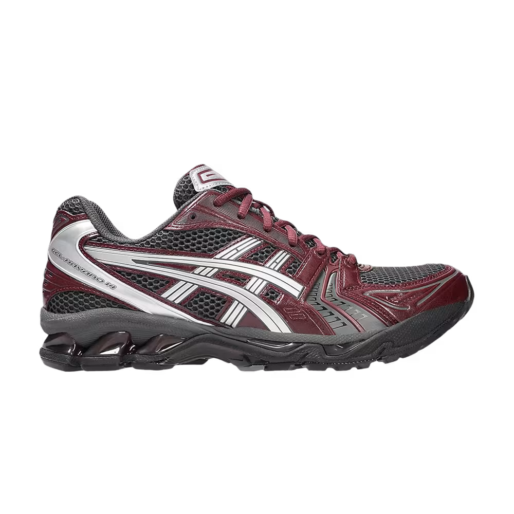 ASICS Gel Kayano 14 Burgundy Obsidian Grey