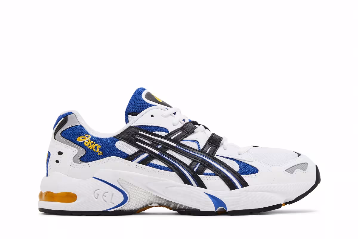 ASICS Gel Kayano 5 OG White Black Blue, view 2