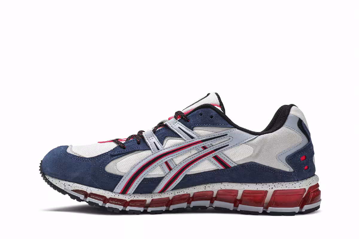 Asics Gel Kayano 5 360 Cream Navy, view 4
