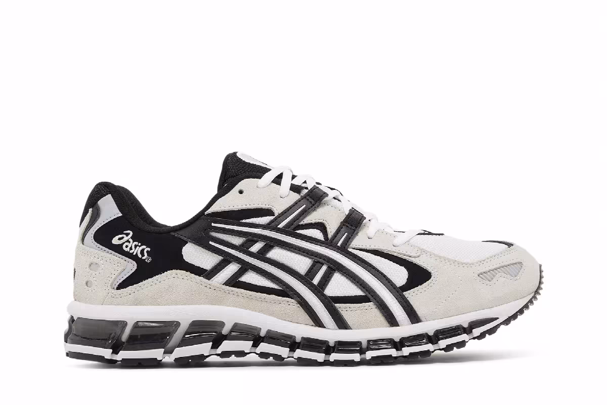 ASICS Gel Kayano 5 360 White Black, view 2