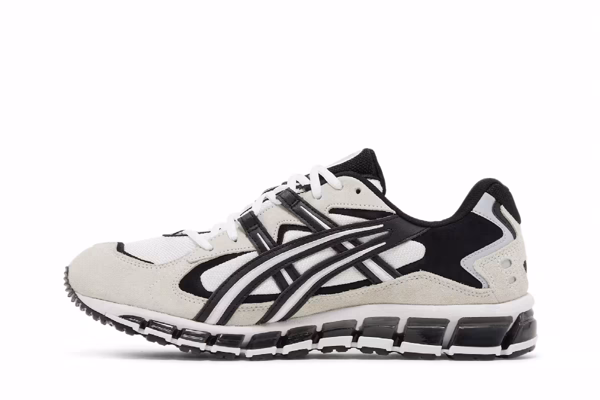 ASICS Gel Kayano 5 360 White Black, view 4