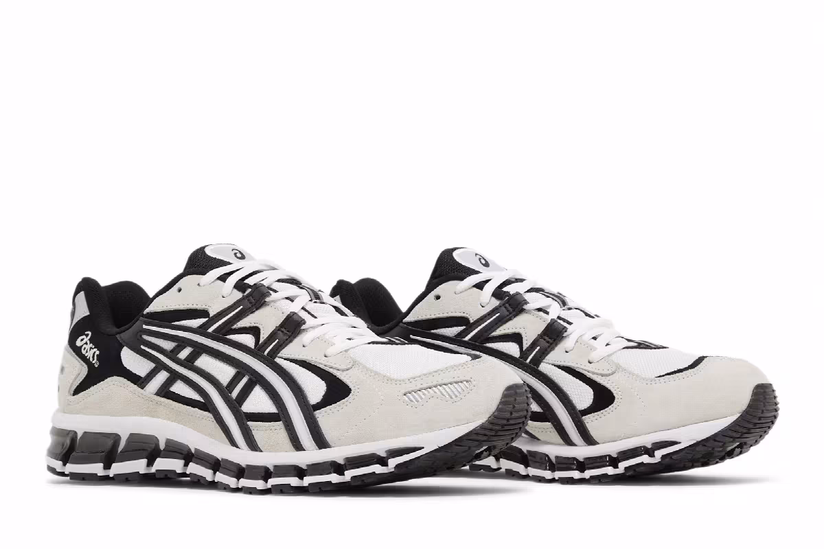 ASICS Gel Kayano 5 360 White Black, view 9