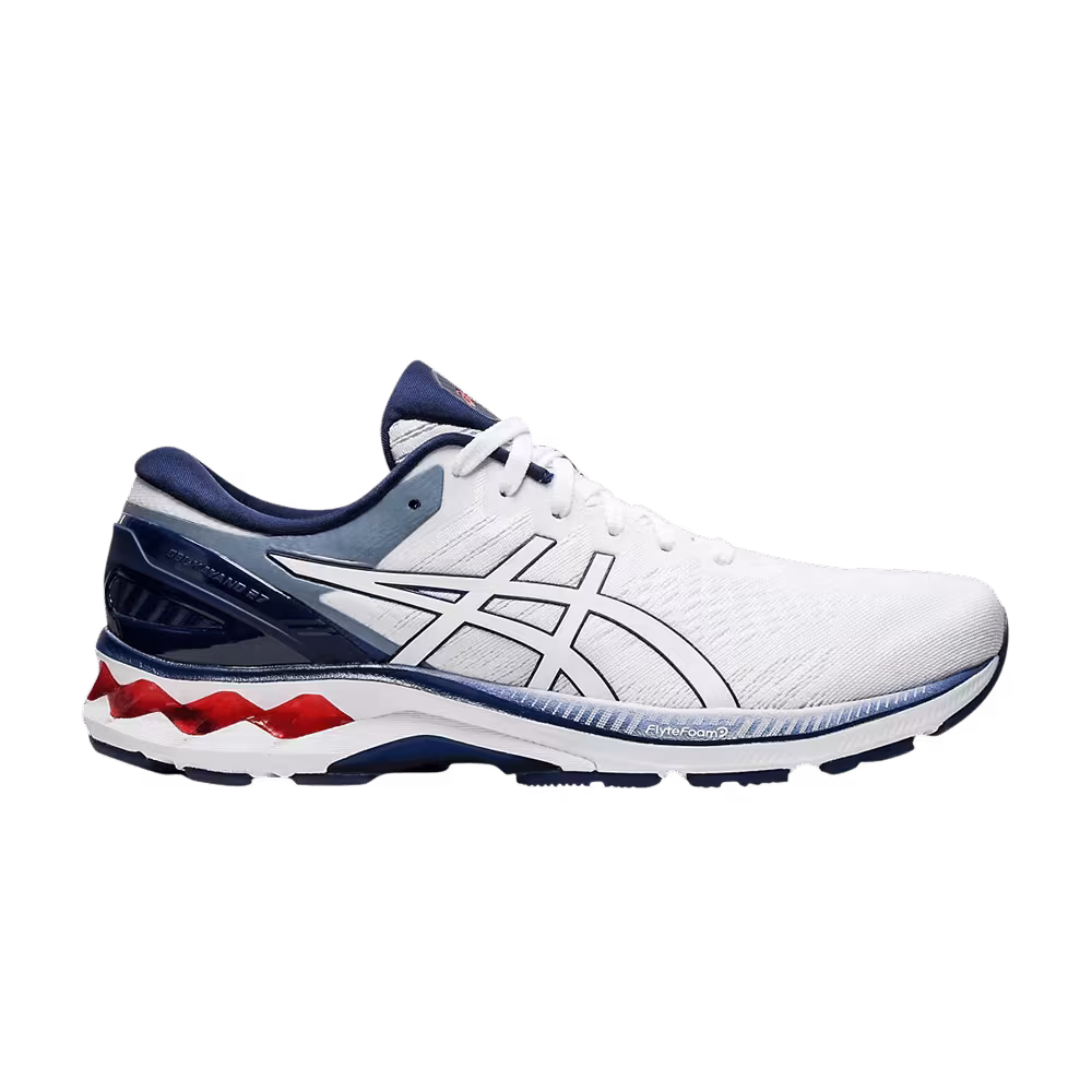 Asics Gel Kayano 27 White Peacoat