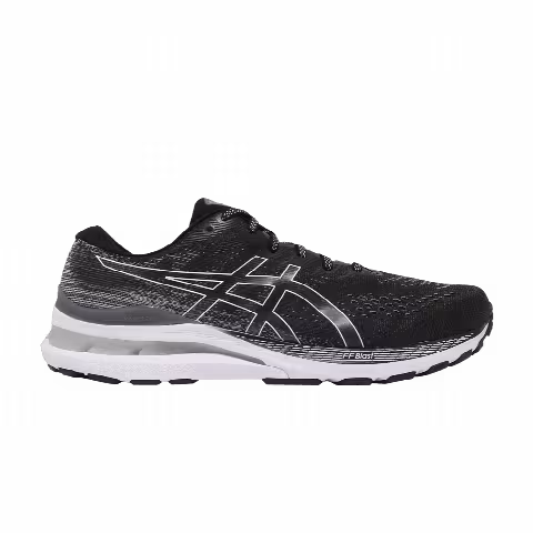 Asics Gel Kayano 28 2E Wide 'Black White'