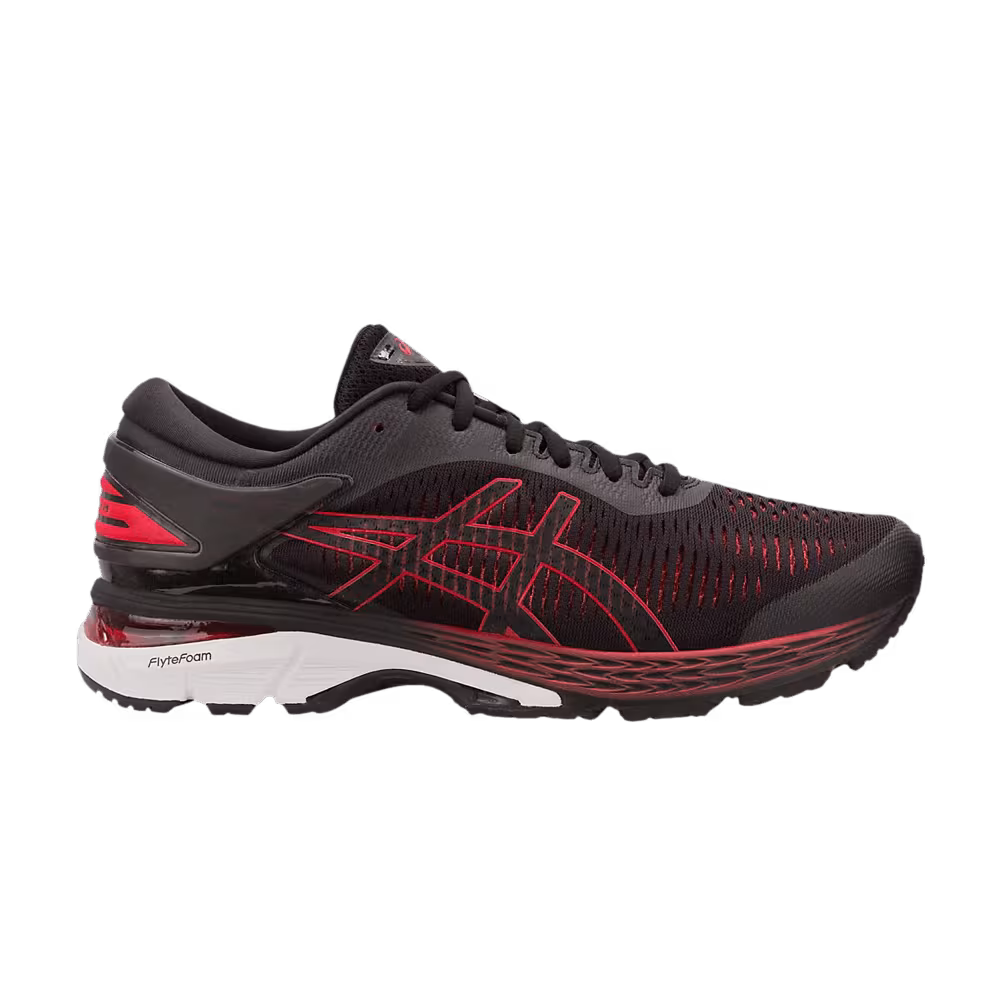 Asics Gel Kayano 25 Black Classic Red