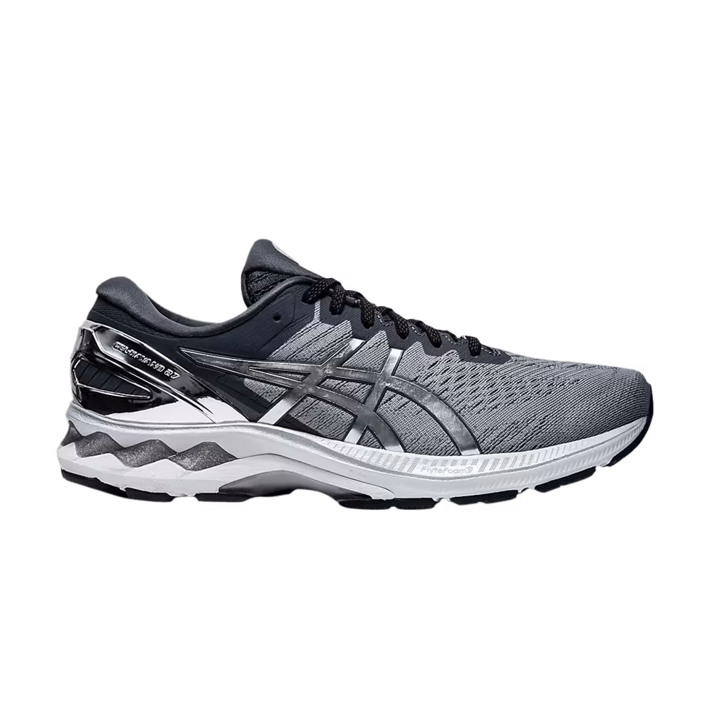 Asics Gel Kayano 27 Platinum Sheet Rock Silver