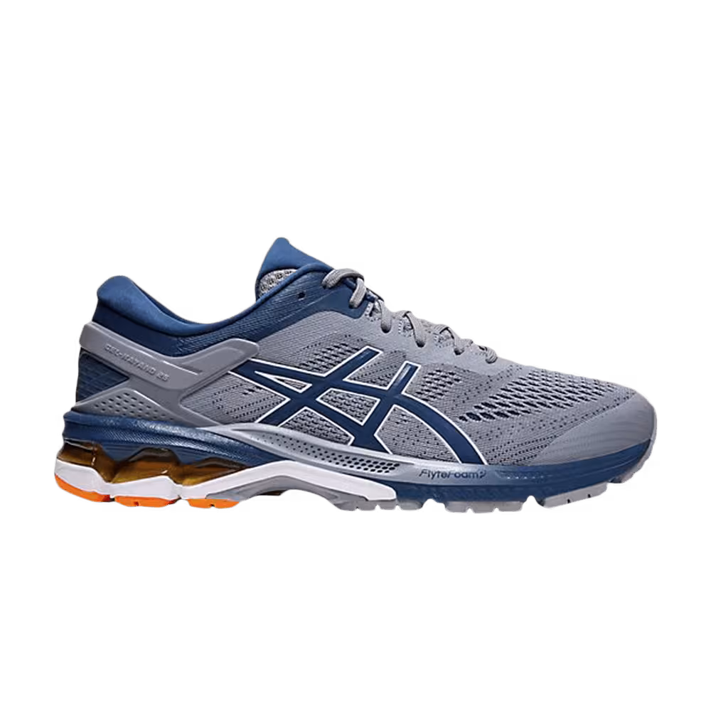 Asics Gel Kayano 26 Sheet Rock Mako Blue