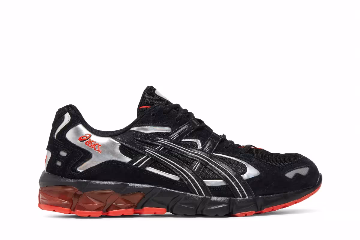 Asics Gel Kayano 5 KZN Black Red, view 2