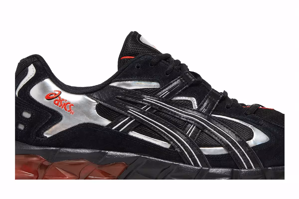 Asics Gel Kayano 5 KZN Black Red, view 3