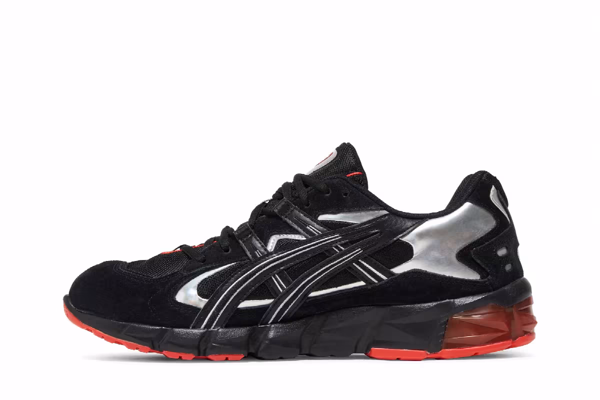 Asics Gel Kayano 5 KZN Black Red, view 4