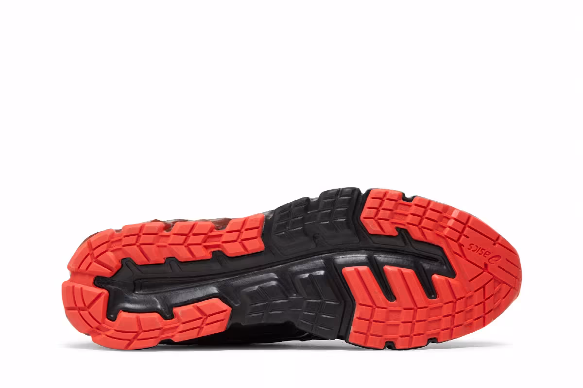 Asics Gel Kayano 5 KZN Black Red, view 5