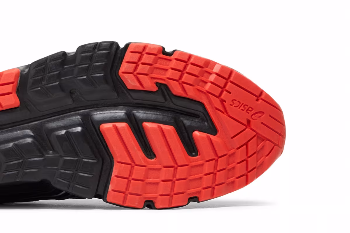 Asics Gel Kayano 5 KZN Black Red, view 6
