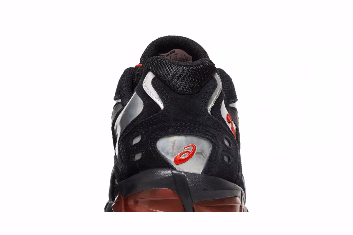 Asics Gel Kayano 5 KZN Black Red, view 8