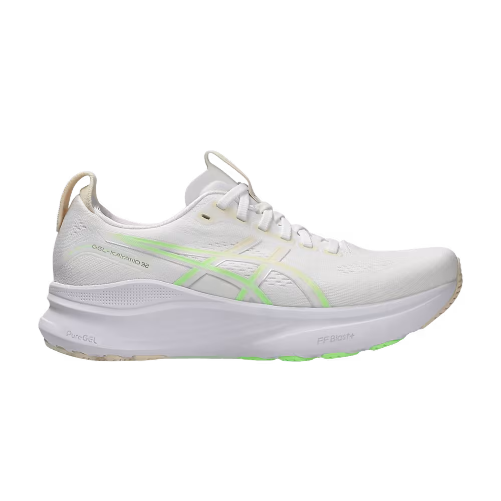 ASICS Women's GEL-Kayano 32 D Wide White Seashell