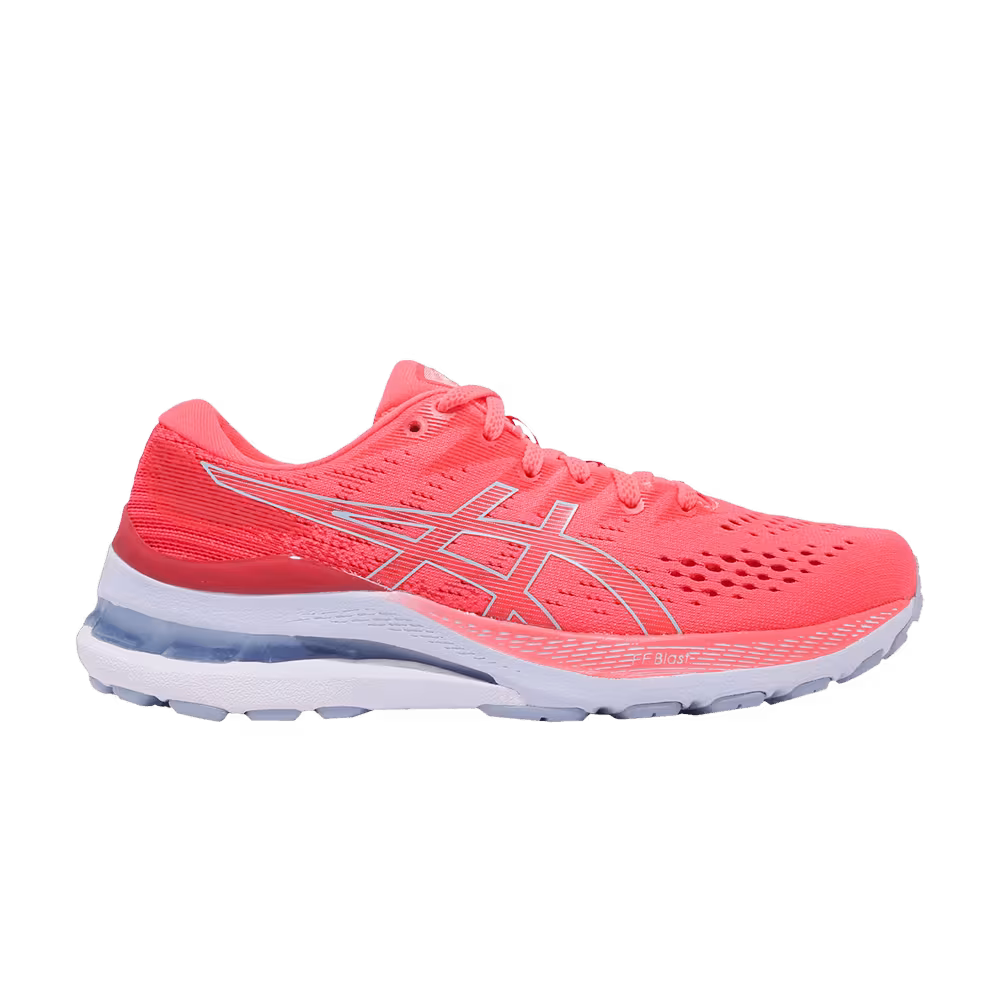Asics Women's Gel Kayano 28 Wide Blazing Coral Mist