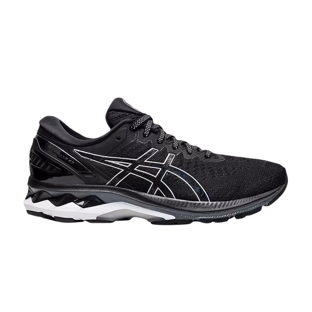 Asics Women's Gel Kayano 27 Wide Black Silver
