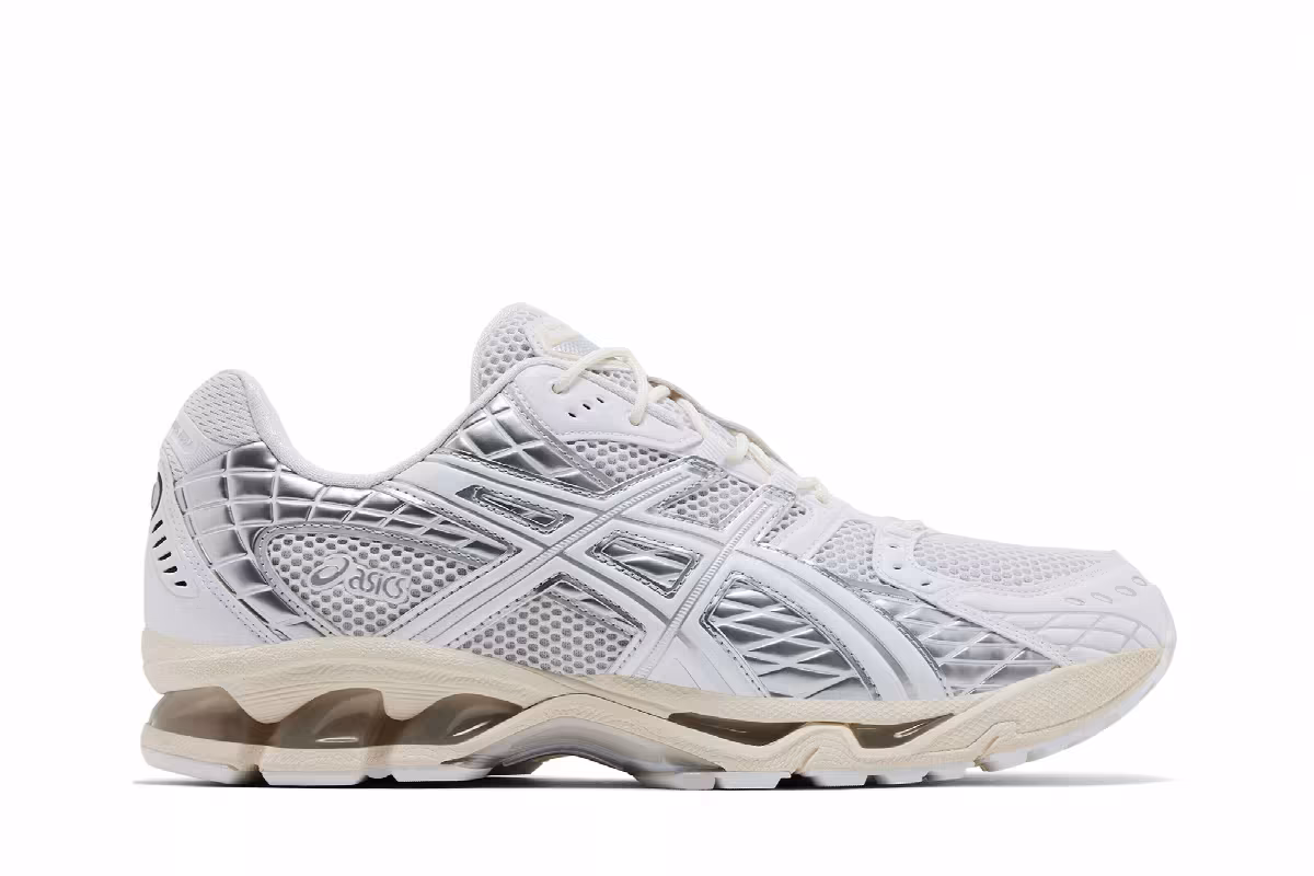 ASICS Gel Nimbus 10.1 White Pure Silver, view 2