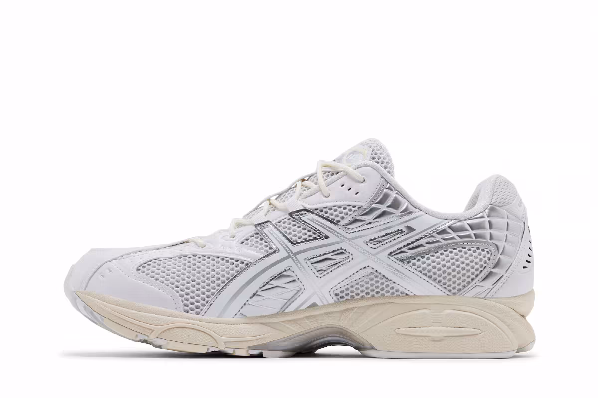 ASICS Gel Nimbus 10.1 White Pure Silver, view 4