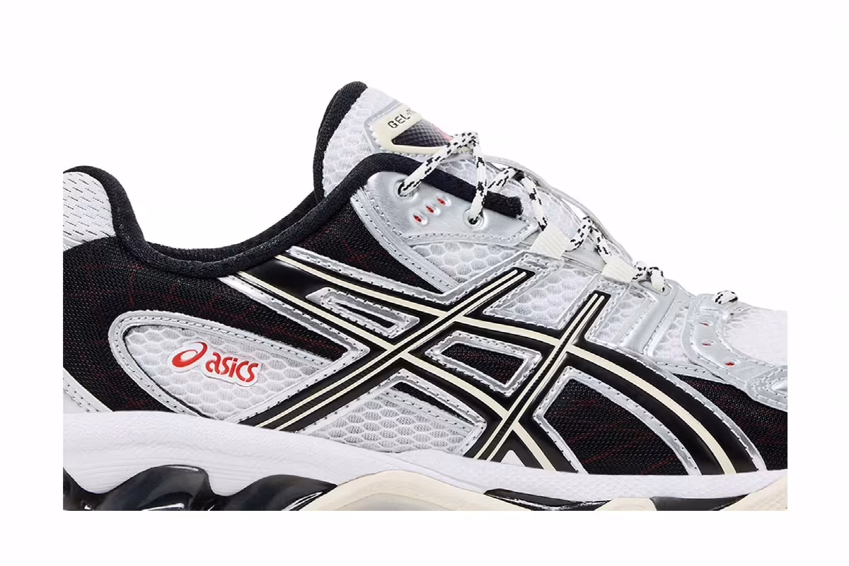 ASICS Gel Nimbus 10.1 White Black Silver, view 3