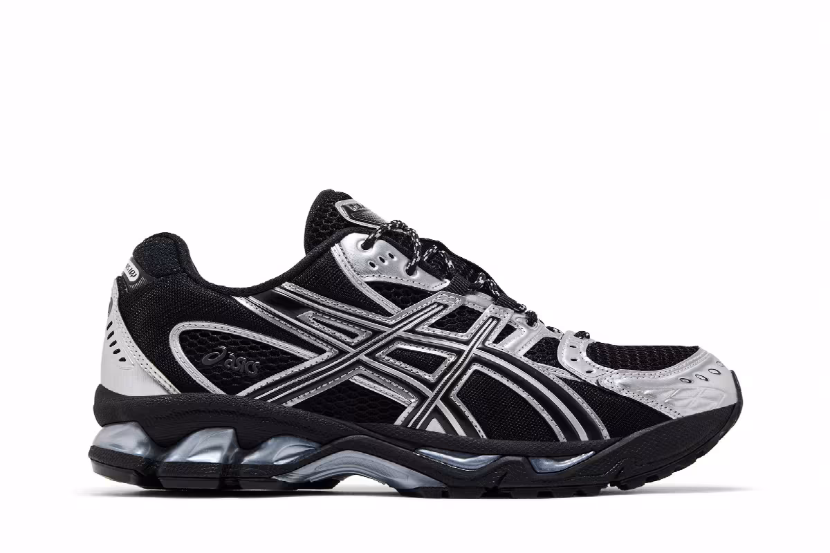 ASICS GEL-Nimbus 10.1 Black Pure Silver, view 2